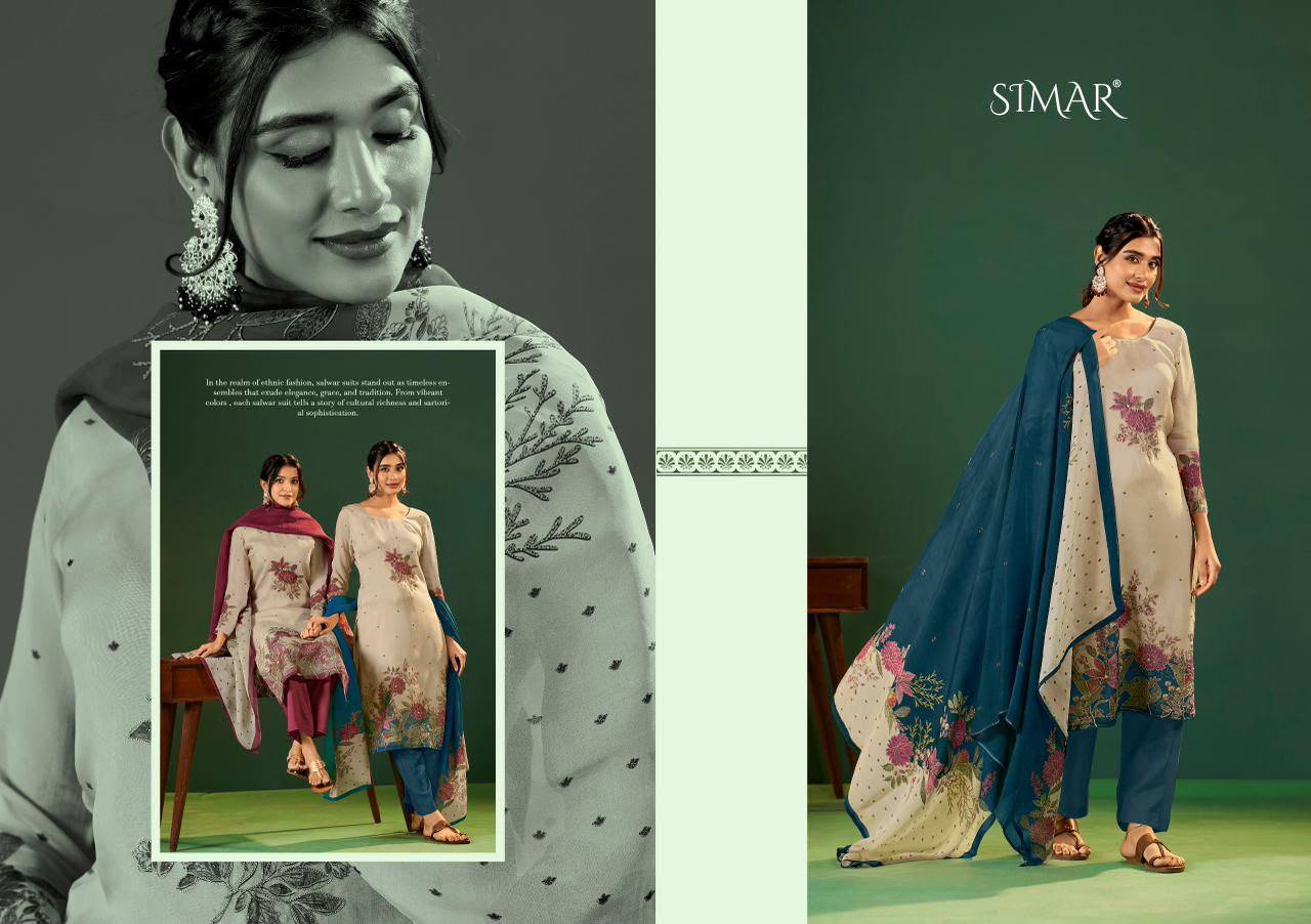 Carnival By Glossy 6224 Series Beautiful Colourful Organza Dresses At Wholesale Price